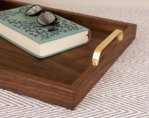 Gran Oferta: Bandeja de Madera para Servir Bebidas, Bandeja de Madera con Asa al por Mayor para Bodas, Fiestas, Restaurantes, Artesanías de Madera, Cajas de Madera y Decoración de Pared - Product Image 5