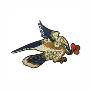 Large Embroidery Patch Iron On Embroidered Fabric Badge Patches for Clothing <b>Jackets</b> Bags Hats Wholesale Washable Heat Transfer - Product Image 3