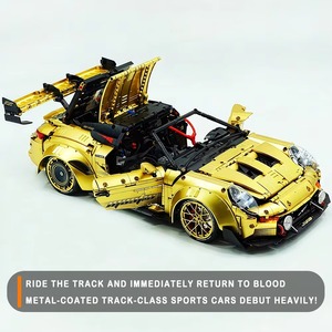 Nouvel ensemble de jouets de construction MOC al Remote Control Sports Car GT3 10640 3824 pièces, briques à assembler, modèle de voiture de sport télécommandée, cadeau pour garçons - Product Image 1