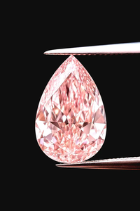 Fancy Color Pink Pear Shape Lab Grown Diamond Loose Stone VVS VS Clarity High Quality CVD Diamond for Engagement Ring - Product Image 1