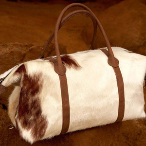 Sacs de voyage en cuir de vachette de qualité export, légers, sacs de sport, capacité 30-40L, personnalisables, fournisseur OEM en gros - Product Image 6