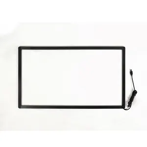 Schnelle Antwort No Ghost No Drift 20 Multi Touch 50 Zoll Interaktive Whiteboard-Spiel automat Infrarot-Touchscreen-Rahmen