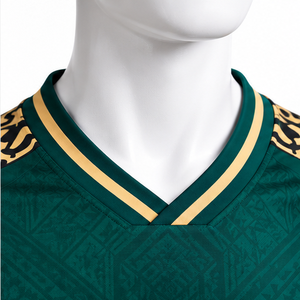 Vente en gros de maillots de football d'équipe nationale 100% polyester, ensemble de maillots de football par sublimation, uniforme de football personnalisé pour hommes, short à séchage rapide - Product Image 2