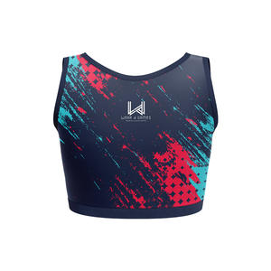 Soutien-gorge de sport sans coutures à maintien élevé pour femmes, idéal pour les entraînements intenses, grandes tailles, rembourré, extensible dans quatre directions, respirant, imprimé sur mesure - Product Image 2