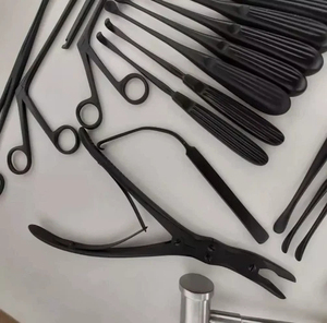 Laminectomy <b>Set</b> 35 Pcs For Orthopedic Spine Surgery Procedures Black Coated CE Certified Class II - Product Image 3