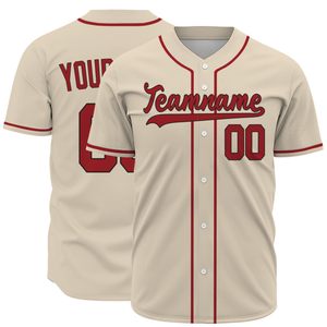 Uniformes Deportivos de Softbol Sublimados en Poliéster con Nombre de Equipo, Logotipo y Número Impresos, Camisetas de Béisbol para Hombre y Mujer - Product Image 1