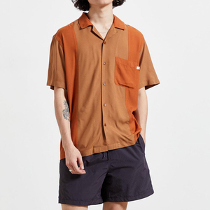 T-shirt à manches courtes pour homme, col rond, coupe ample, couleur unie, jersey 100% coton, respirant, vêtements décontractés - Product Image 1