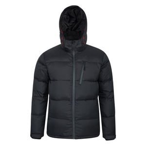 Color block Puffer <b>Jacket</b> Winter Warm Quilted Zipper Coat Outdoor Lightweight Windproof <b>Short</b> Bubble Casual Style Puffer <b>Jacket</b> - Product Image 1