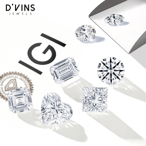 Diamante Cultivado en Laboratorio CVD, Corte Esmeralda, 0.5ct, Color D, Claridad VS1, D'vins Jewels - Product Image 4