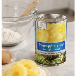Deliciosas Rodajas de Piña en Almíbar Ligero de Primera Calidad a Precio Competitivo, de Fábrica Vietnamita, con Empaque Personalizado - Product Image 4