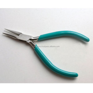 Pince à bec effilé de haute qualité de 4,75 pouces en acier inoxydable pour la fabrication de bijoux et le travail avec de petites pièces. - Product Image 3