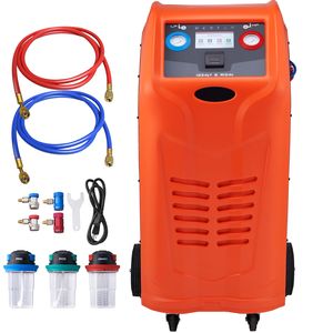 Kit Macchina di Recupero AC Completamente Automatica con Bilancia Elettronica Integrata e Compressore per Refrigeranti R134A+R1234YF, Strumento per Riparazione Auto - Product Image 1