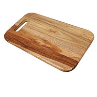 Bloc à découper rectangulaire en bois, écologique, durable, couleur personnalisée, pour viande, légumes, fruits, pain, fromage