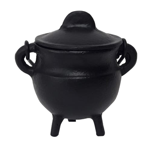 Beautiful Cast Iron Cauldron Aromatic Agarwood Incense <b>Burner</b> for Loban and Charcoal <b>Burner</b> All-Season Use At Wholesale Price - Product Image 2