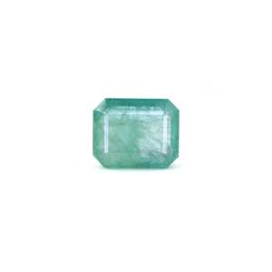 Premium 18.57 Ct Zambian Emerald Cut Loose Gemstone for Fine Jewelry - Product Image 1