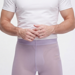 Calzoncillos Cortos Transparentes para Hombre, Cintura Alta, 100% Poliéster, Shorts Transparentes, Shorts Sexys para Hombre - Product Image 3