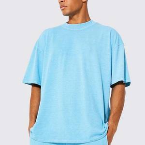 Ensemble short homme 2 pièces surdimensionné tricoté respirant avec broderie, logo personnalisé, idéal pour l'été – Meilleures ventes - Product Image 6