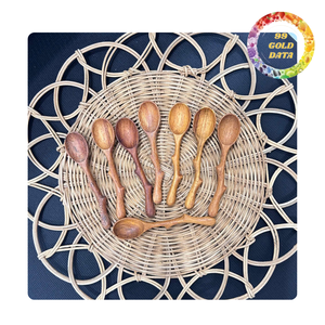 Cuchara de Madera Natural Hecha a Mano, Utensilio de Cocina Ecológico para Cocinar, Servir y Mezclar - Product Image 2