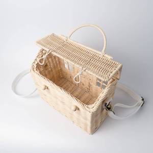 Children handbags wholesale rattan kids <b>basket</b> in different shapes handwoven <b>storage</b> <b>baskets</b> - Product Image 4