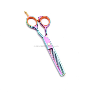 <b>Professional</b> Stainless Steel Barber Thinning Scissors for Salon Styling Manual Hair Texturizing Shears - Product Image 1
