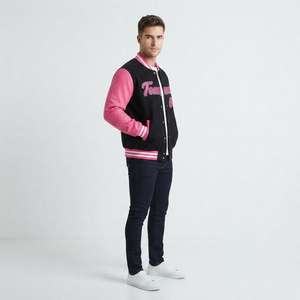 Chaquetas Bomber de Cuero Vintage Personalizadas para Hombre y Mujer, con Parches Bordados de Equipos Escolares, Tela de Lona - Product Image 6