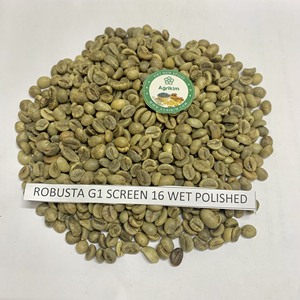 Grains de café Robusta crus de qualité supérieure pour boissons à base de café provenant d'un fournisseur vietnamien fiable. Contactez Mme Doris au +84 35 254 2206 - Product Image 2