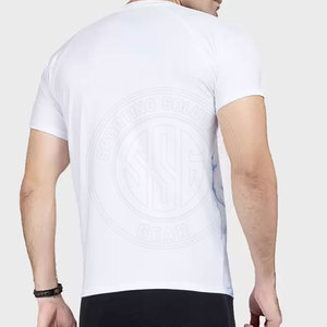 เสื้อยืดซับลิเมชั่นผู้ชาย เสื้อทีมสั่งทำ ออกแบบลายพิมพ์ ผ้าเนื้อนุ่ม สวมใส่สบาย เสื้อยืดซับลิเมชั่น ชุดลำลองทันสมัย - Product Image 4