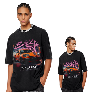 T-shirt classique en coton doux avec logo imprimé sur le devant, manches courtes, t-shirt personnalisé pour hommes, commandes en gros, vêtements pour hommes - Product Image 1