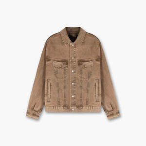 แจ็คเก็ตเดนิมใส่สบาย เนื้อผ้านุ่ม สวมใส่สบาย เหมาะสำหรับลุคสบายๆ สไตล์สตรีท และความสบายในชีวิตประจำวัน - Product Image 2