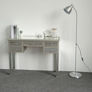 Unique Modern Design <b>Mirrored</b> Desk <b>Console</b> Table for Bedroom Vanity or Makeup Vanity Home Decorative <b>Console</b> Table - Product Image 2