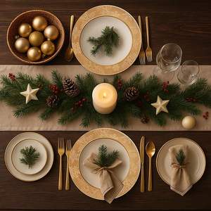 Assiette de Présentation Moderne Réutilisable pour Mariages et Réceptions - Product Image 2