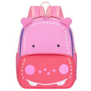 Zainetto per bambini unisex leggero e resistente di grande capacità cartone animato simpatico colore animale corrispondente - Product Image 1