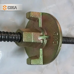 Tuerca de mariposa roscada COSA para encofrado de hormigón de acero industrial para edificios de oficinas con soporte técnico en línea - Product Image 2