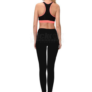 Ensemble de yoga élégant pour femme avec design uni sur le devant, taille haute, matière respirante et à séchage rapide - pour le yoga et les étirements - Product Image 6