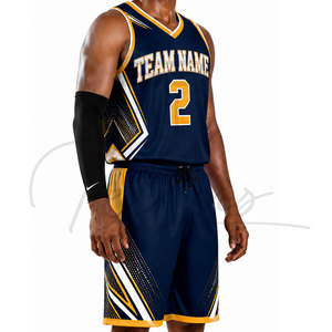 Uniformes de Baloncesto, Jersey con Bordado Tackle Twill de Última Moda, Diseño de Uniforme de Baloncesto Personalizado, Ropa Deportiva, Uniforme de Baloncesto para Equipos - Product Image 3