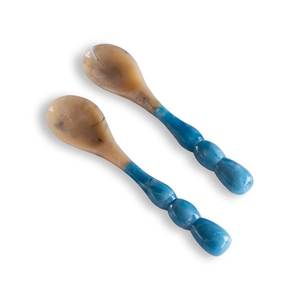 ช้อนสลัดเรซิ่นทำมือแบบพิเศษ ชุดเสิร์ฟตกแต่ง ดีไซน์ทันสมัย เป็นมิตรกับสิ่งแวดล้อม ปลอดภัยสำหรับเครื่องล้างจาน คุณภาพสูง - Product Image 4