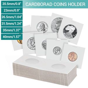 Collectible Coin Holder Flip Card Case Paper Display and Storage Box with Clip for Coin Collections - Product Image 4