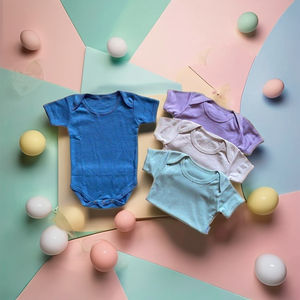 Body de Bebé Unisex para Recién Nacidos, 100% Algodón, Cierre de Cremallera, Estilo Casual, para Verano, Gran Venta - Product Image 2