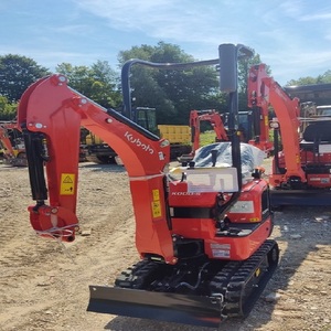 Mini-excavatrice Kubota K008-5 de qualité supérieure, livraison rapide, mini-pelleuse sur chenilles d'occasion efficace - Product Image 5