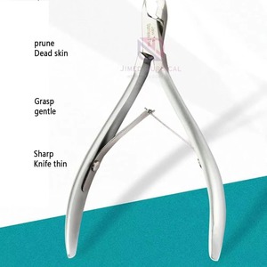 Coupe-ongles professionnels en acier inoxydable les plus vendus, durables, pour salon, réutilisables, de haute qualité, pour manucure des doigts et des orteils, OEM - Product Image 5