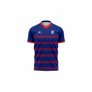 Conjunto de Uniforme de Fútbol Personalizado para Hombre, Camiseta a Rayas, Pantalones Cortos, Chándal, Polo de Manga Larga, Absorbente de Humedad, para Todas las Temporadas, Ropa Deportiva para Equipos Adultos - Product Image 3