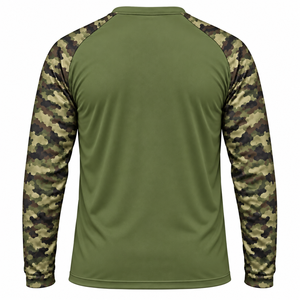 Camisa de Pesca para Hombre con Logotipo Personalizado, Protección UV, Ropa de Trabajo para Exteriores, Mangas Estampadas, Camisa Deportiva Personalizada para Hombre - Product Image 2