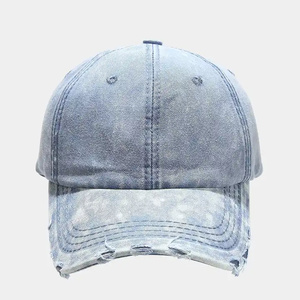 Gorra de Béisbol Vintage Personalizada con Logotipo, de Mezclilla Lavada y Desgastada, de 5 Paneles, Impermeable, Clásica, de Perfil Bajo, Ajustable, Deportiva - Product Image 6