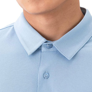 Polo respirant anti-boulochage sur mesure, meilleure qualité, 100 % coton, pour hommes, en faible quantité minimale de commande - Product Image 5