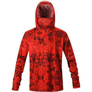 Sweat à capuche streetwear oversize en molleton épais avec sublimation, masque intégral, fermeture éclair, cagoule ninja - Product Image 2