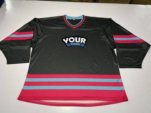 เสื้อฮอกกี้น้ำแข็งแบบกำหนดเองสำหรับฤดูกาลปี 2026 ชุดยูนิฟอร์มคุณภาพสูงสำหรับทีมสโมสรโรงเรียนฝึกซ้อมแข่งขัน รับผลิตแบบ OEM ODM ขายส่งสำหรับผู้ชาย - Product Image 6