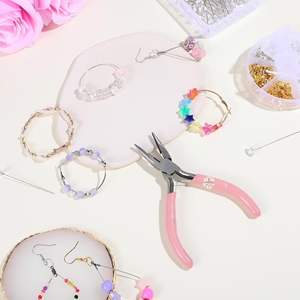 Stainless Steel <b>Needle</b> <b>Nose</b> <b>Pliers</b> with Teeth 4.5 Inch Comfort Grip Handle for Jewelry Making & Wire Bending Jewelry Plating DIY - Product Image 6