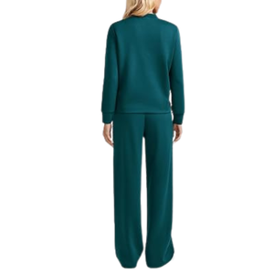 Conjunto Deportivo para Mujer, Tejido Grueso, Algodón Premium, Sudadera Holgada y Pantalones Deportivos - Product Image 3