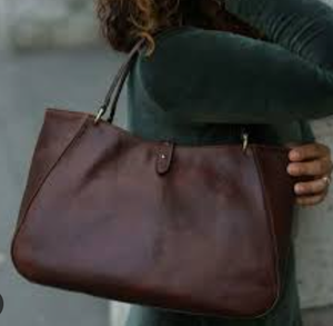 Sac fourre-tout en cuir pleine fleur pour femme, durable, pour tous les jours, sac à main à bandoulière - Product Image 2