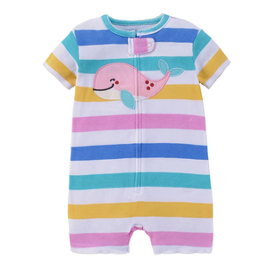 Mameluco de Algodón Suave Informal de Alta Calidad para Verano, Unisex, para Recién Nacidos, Bonito Mono para Bebé - Product Image 1